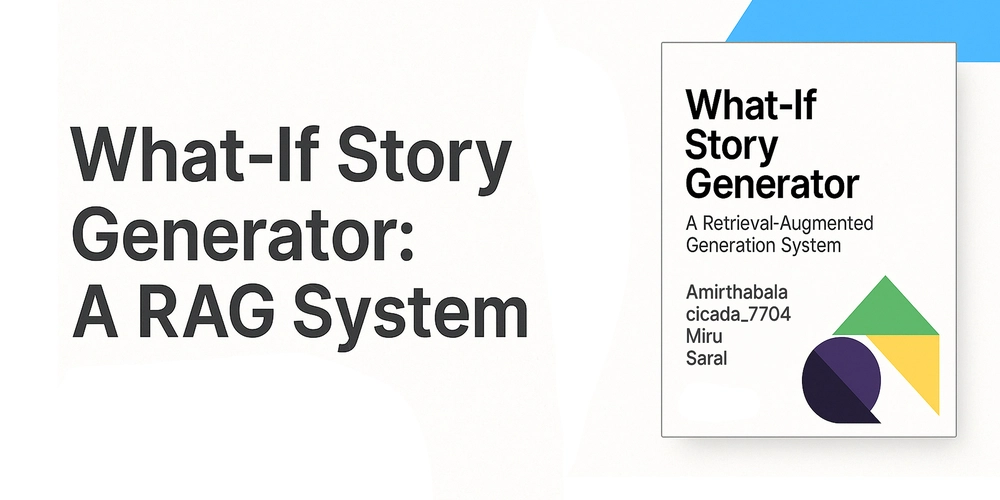 What-If Story Generator: Building a Narrative Assistant with RAG