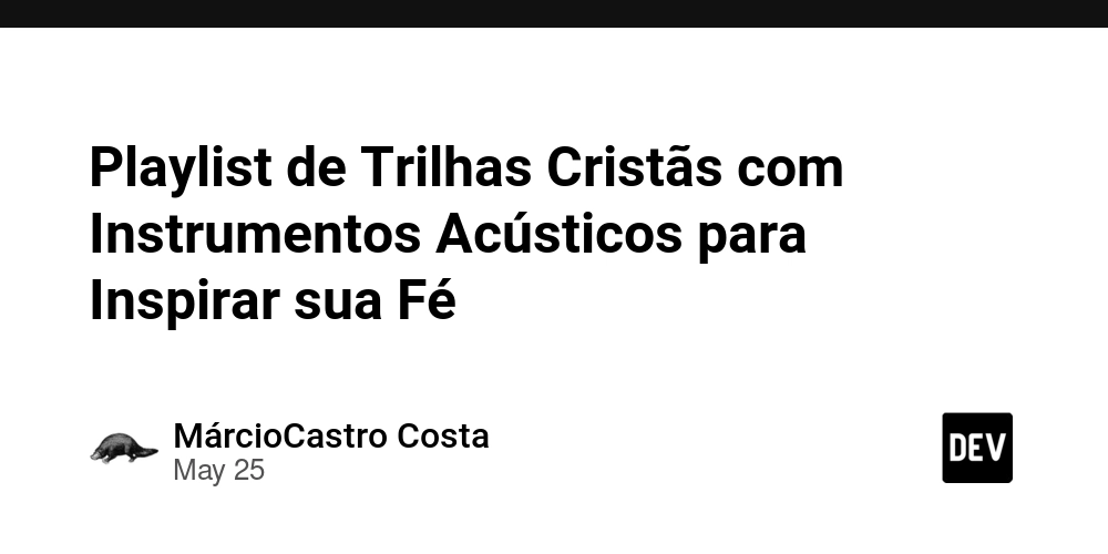Playlist de Trilhas Cristãs com Instrumentos Acústicos para Inspirar sua Fé