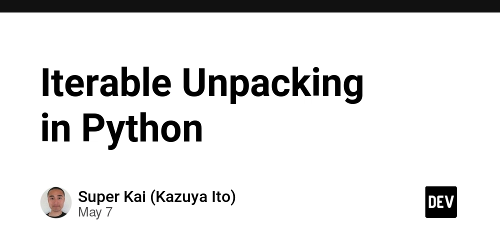 Iterable Unpacking in Python