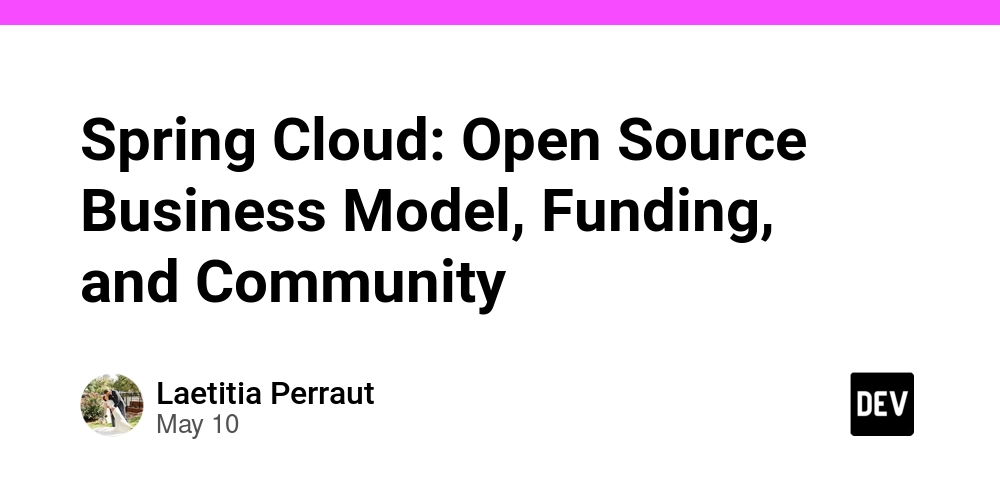 Spring Cloud: Open Source Business Model, Funding, and Community