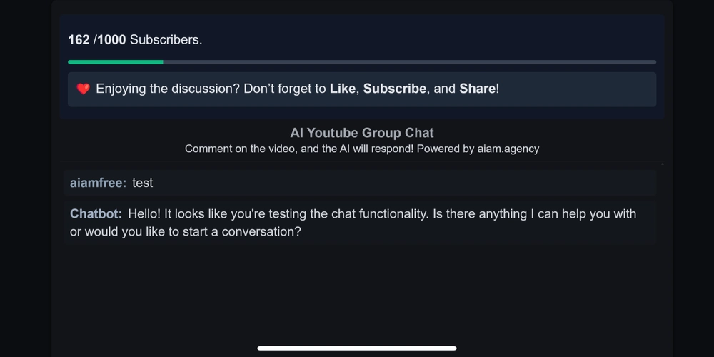An Open Source AI Agent for YouTube Streamers