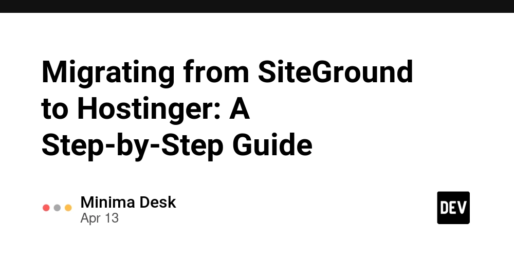 Migrating from SiteGround to Hostinger: A Step-by-Step Guide