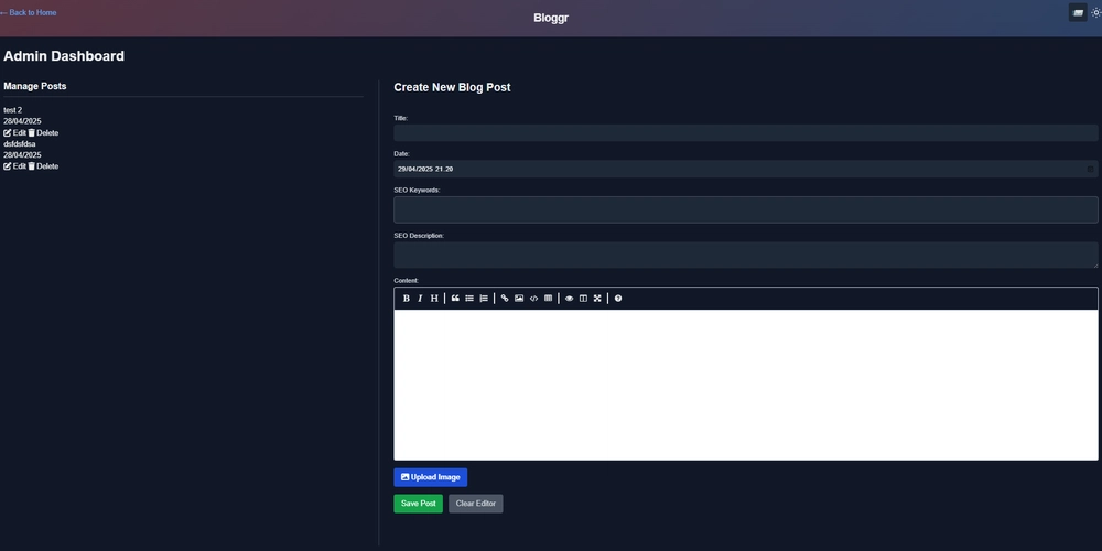 Open-source Node.js blogging engine with newsletter functionality