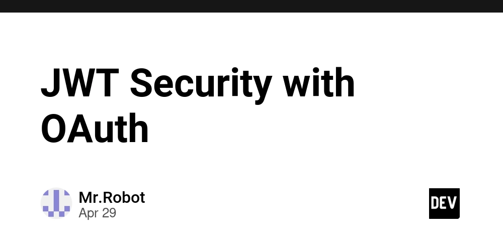JWT Security with OAuth