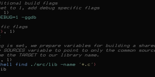 The 90% Makefile