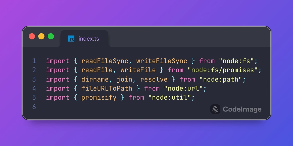 Node.js Import Style Guide
