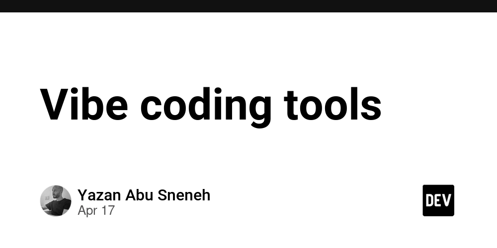 Vibe coding tools
