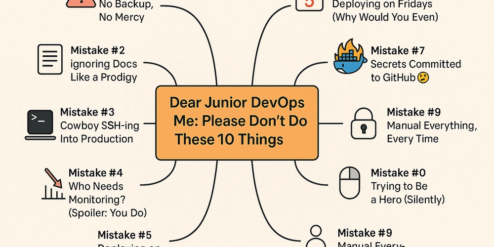 Dear Junior DevOps Me: Please Don’t Do These 10 Things