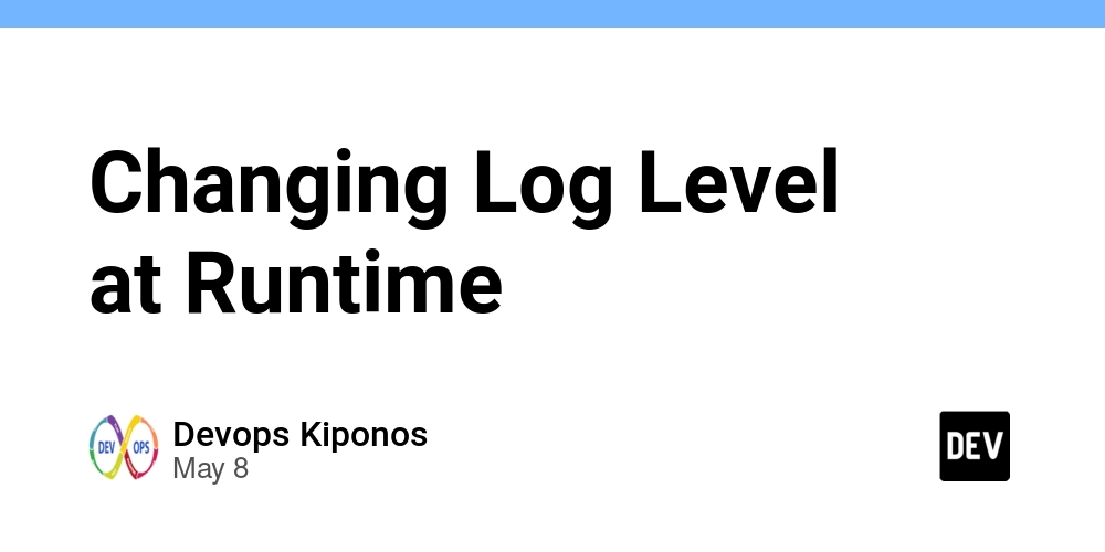 Changing Log Level at Runtime