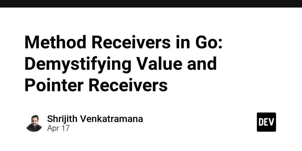 Method Receivers in Go: Demystifying Value and Pointer Receivers