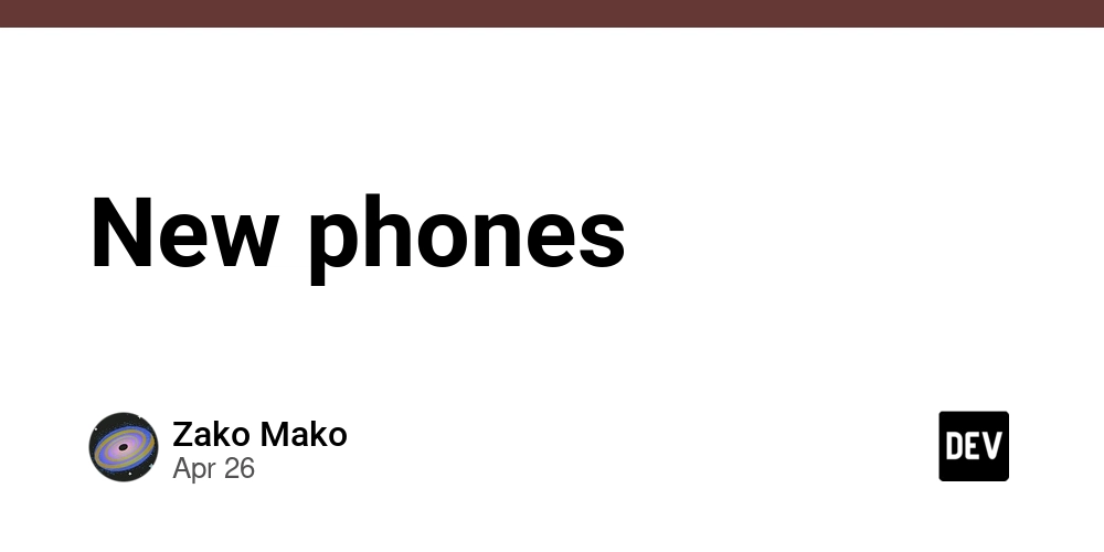 New phones
