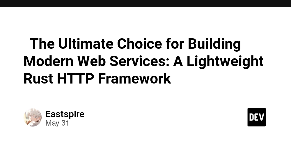⚡The Ultimate Choice for Building Modern Web Services: A Lightweight Rust HTTP Framework
