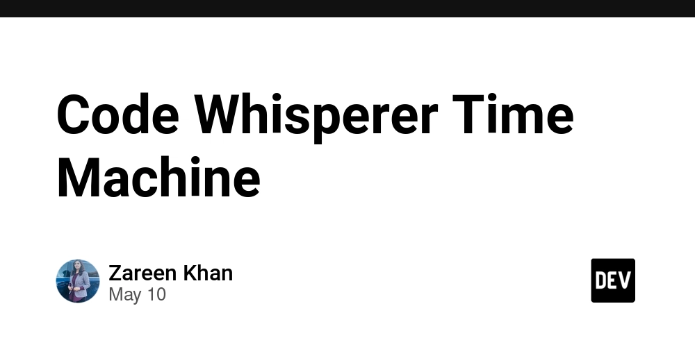 Code Whisperer Time Machine