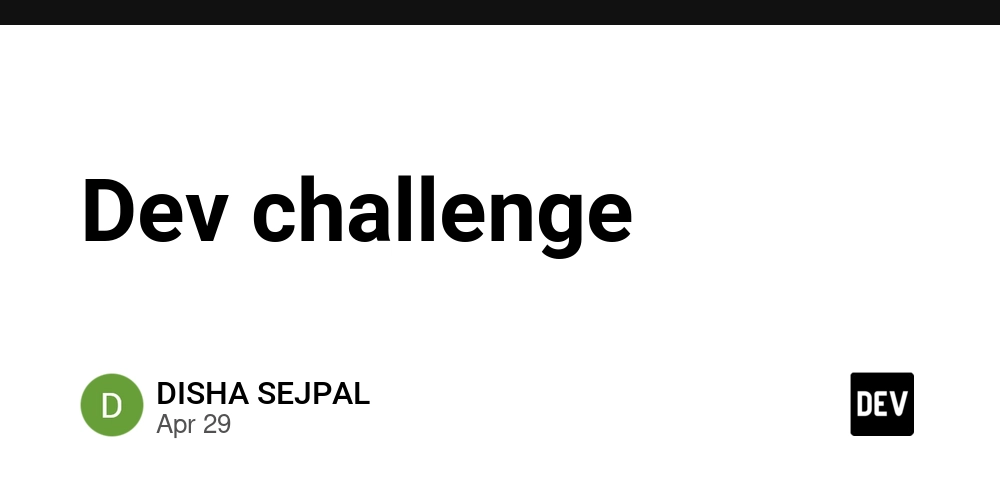Dev challenge
