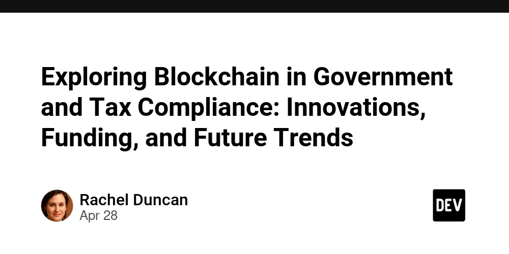 Exploring Blockchain in Government and Tax Compliance: Innovations, Funding, and Future Trends