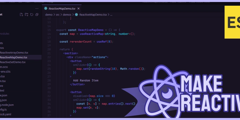 How did I make ES6 Maps reactive for my React Components?
