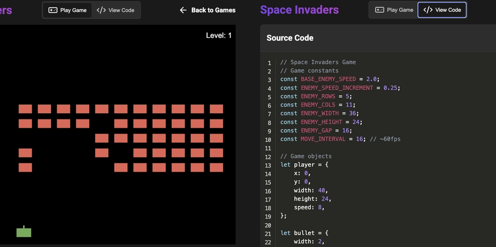 Play Arcade Games and Learn How to Code Them