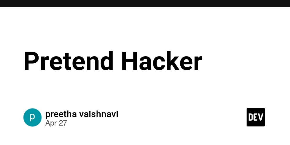 Pretend Hacker