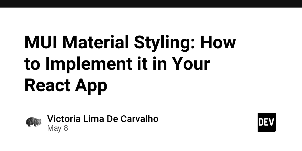 MUI Material Styling: How to Implement it in Your React App
