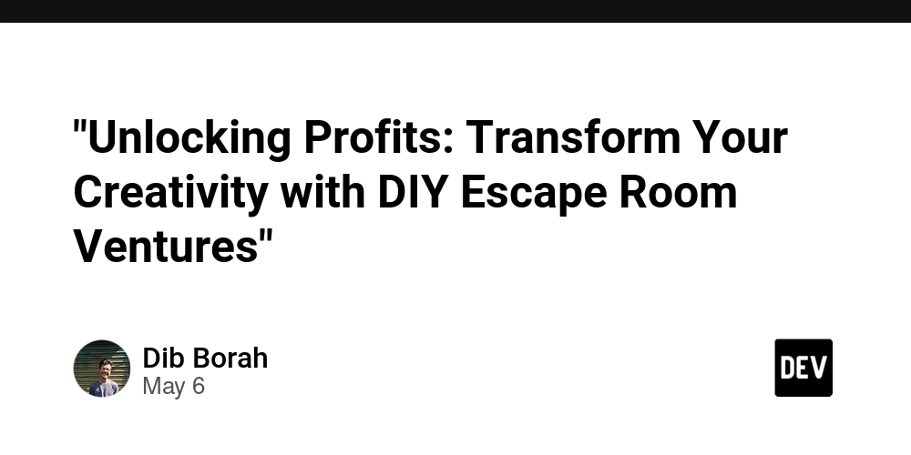 "Unlocking Profits: Transform Your Creativity with DIY Escape Room Ventures"