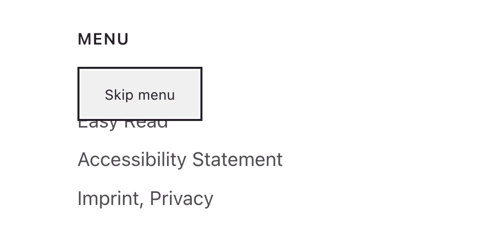How to Automatically add Skip Links to all WordPress Menus