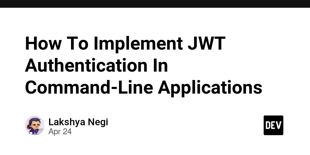 How To Implement JWT Authentication In Command-Line Applications