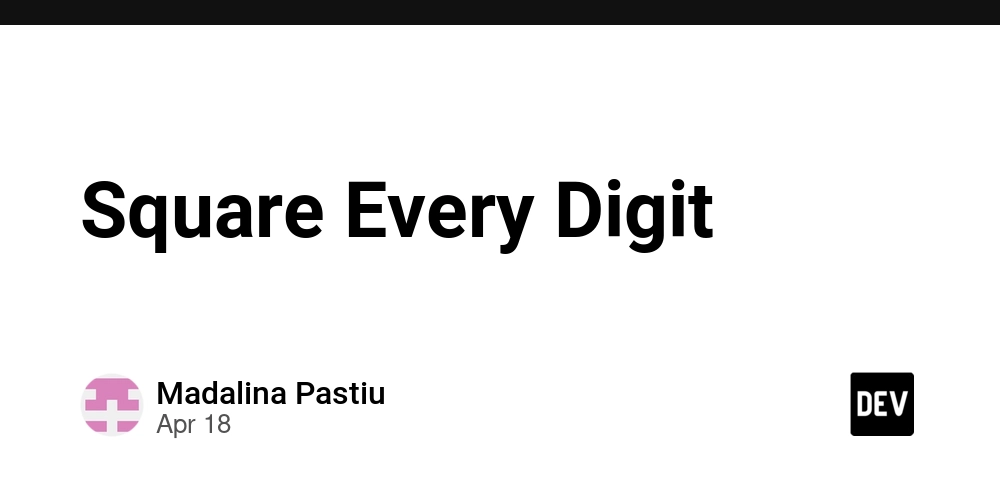 Square Every Digit