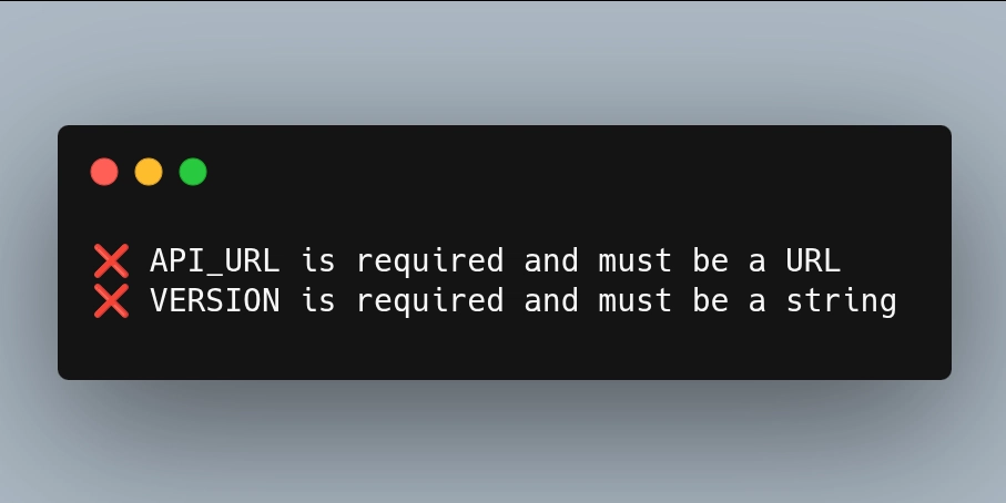 Stop trusting your .env file
