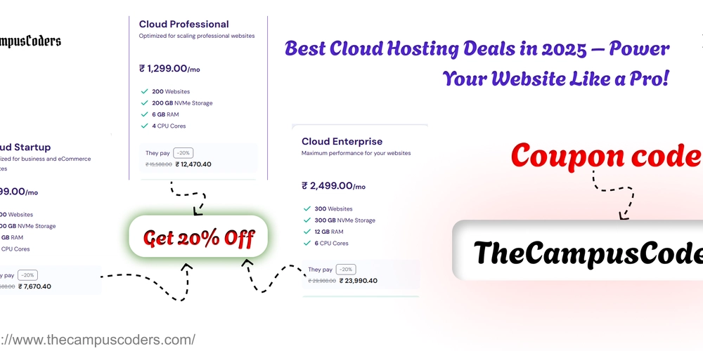 Best Cloud Hosting Deals in 2025 – 20% OFF with Exclusive Link