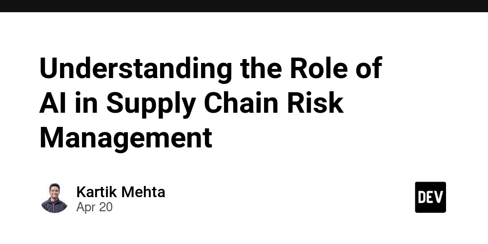 Understanding the Role of AI in Supply Chain Risk Management