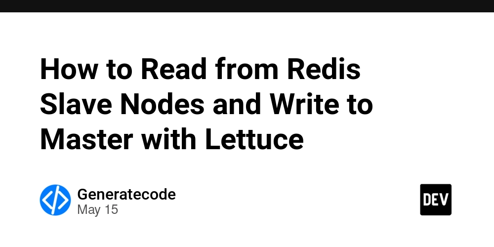 How to Read from Redis Slave Nodes and Write to Master with Lettuce