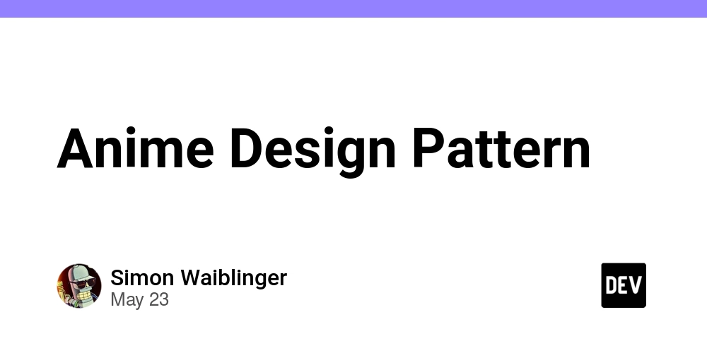 Anime Design Pattern
