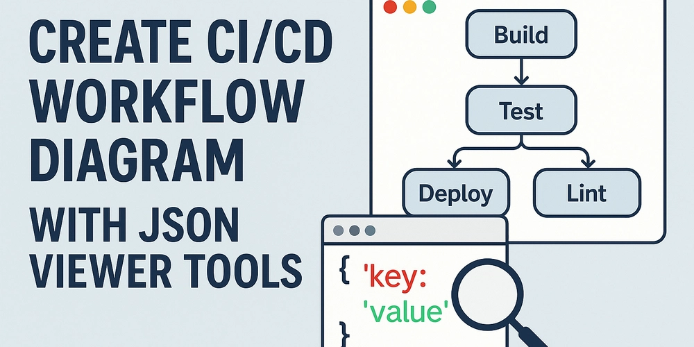 Create CI/CD Workflow Diagram with JSON Viewer Tools