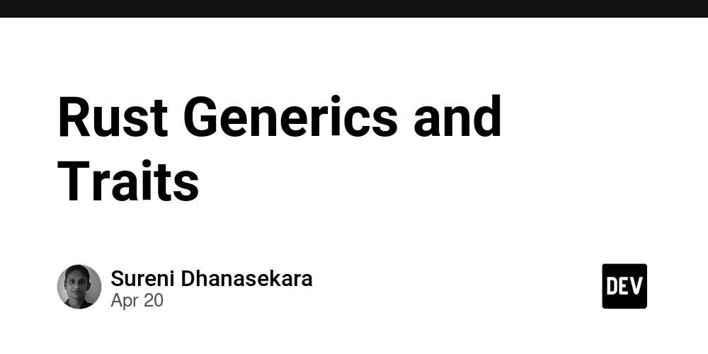 Rust Generics and Traits