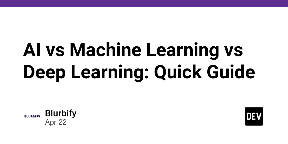AI vs Machine Learning vs Deep Learning: Quick Guide