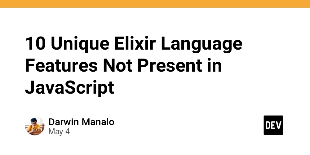 10 Unique Elixir Language Features Not Present in JavaScript