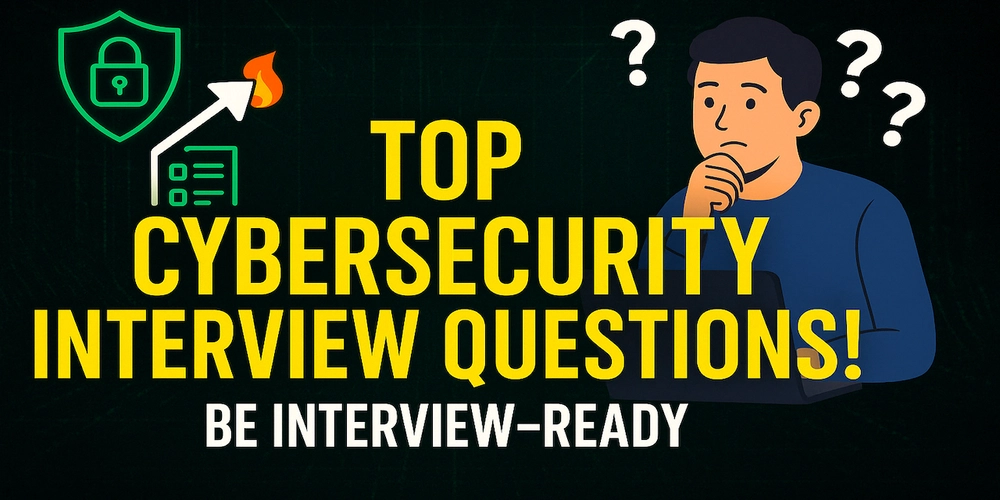Common Cybersecurity Interview Questions (With Answers)