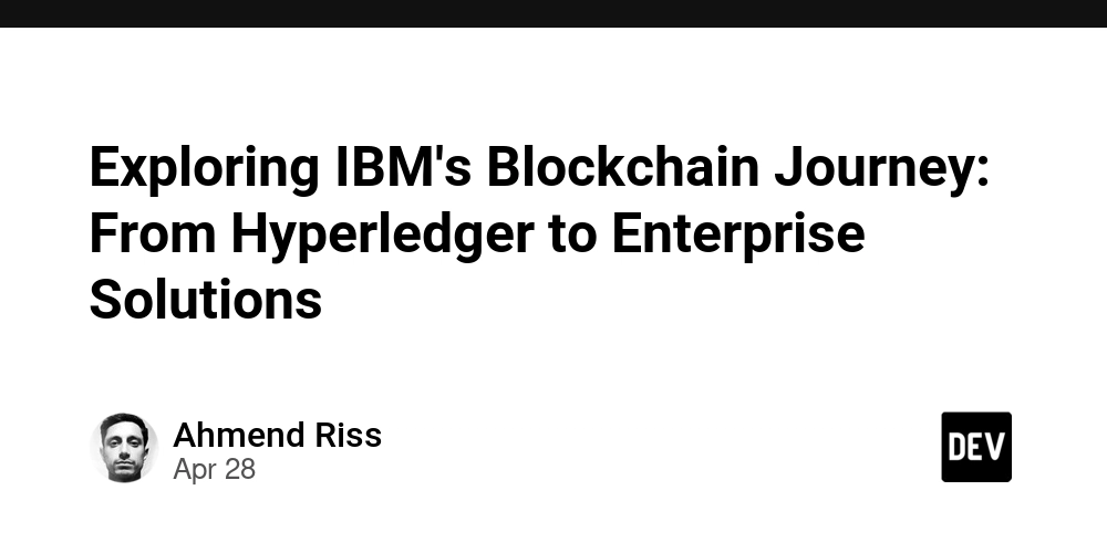 Exploring IBM's Blockchain Journey: From Hyperledger to Enterprise Solutions
