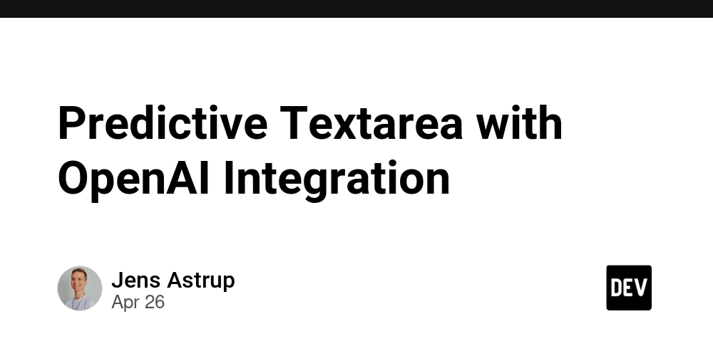 Predictive Textarea with OpenAI Integration