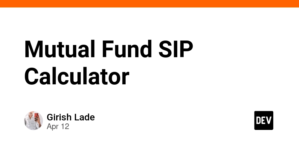 Mutual Fund SIP Calculator