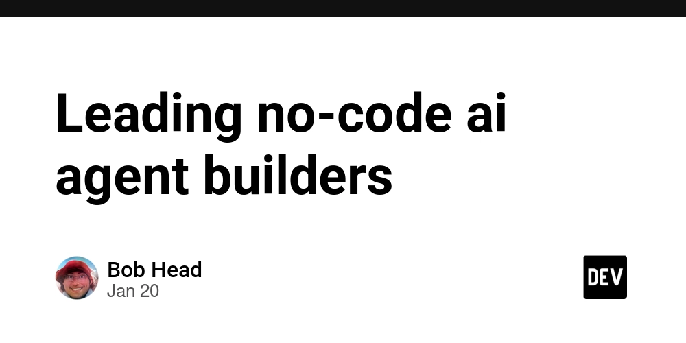 Leading no-code ai agent builders