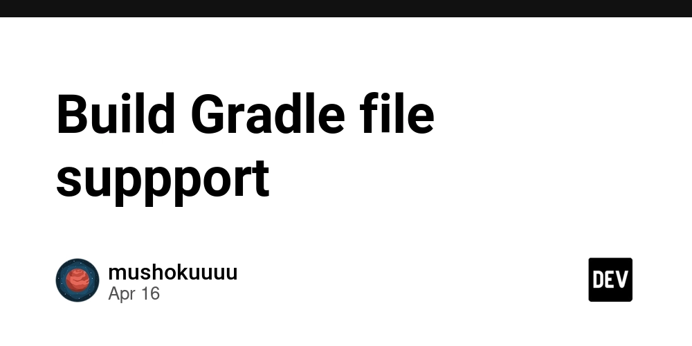 Build Gradle file suppport