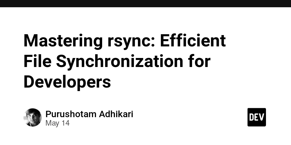 Mastering rsync: Efficient File Synchronization for Developers
