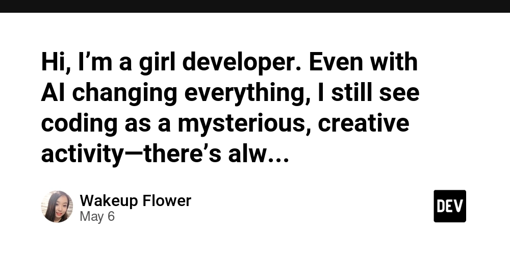 Hi, I’m a girl developer. Even with AI changing everything, I still see coding as a mysterious, creative activity—there’s always something new to discover, no matter how long you’ve been in it. I’m here to connect with others who are obsessed with learning