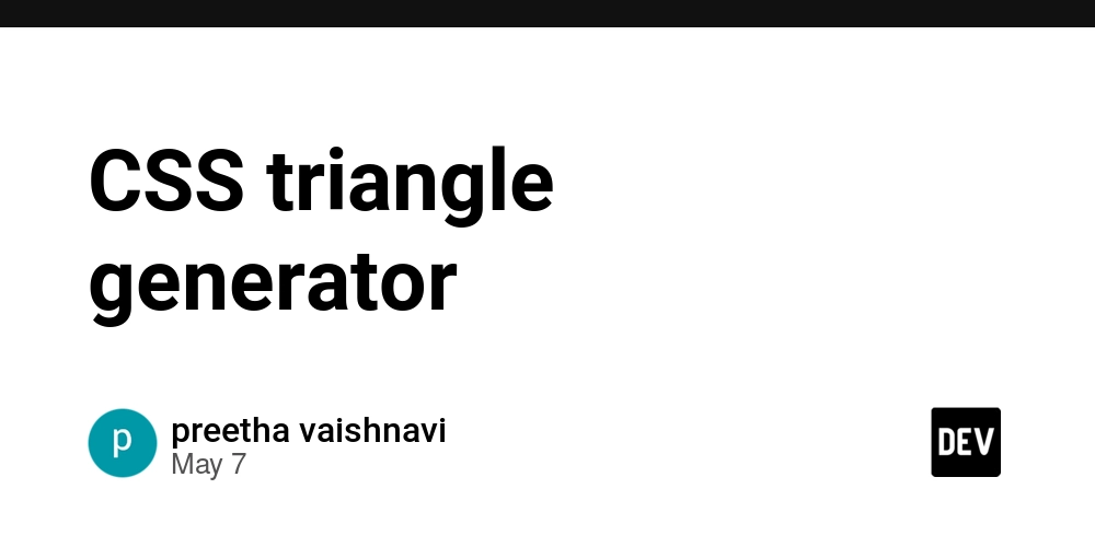 CSS triangle generator