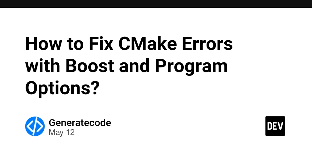 How to Fix CMake Errors with Boost and Program Options?