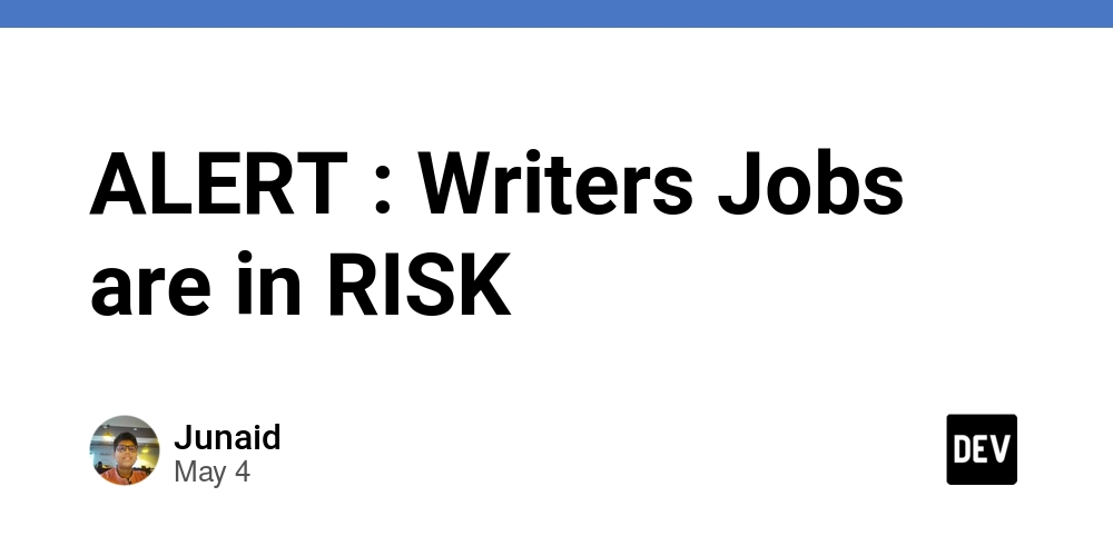 ALERT : Writers Jobs are in RISK