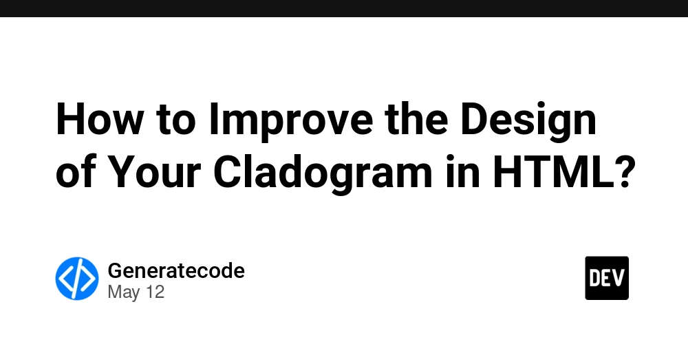 How to Improve the Design of Your Cladogram in HTML?