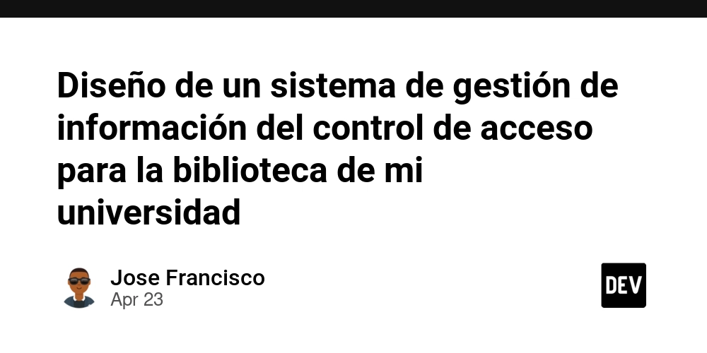 Diseño de un sistema de gestión de información del control de acceso para la biblioteca de mi universidad