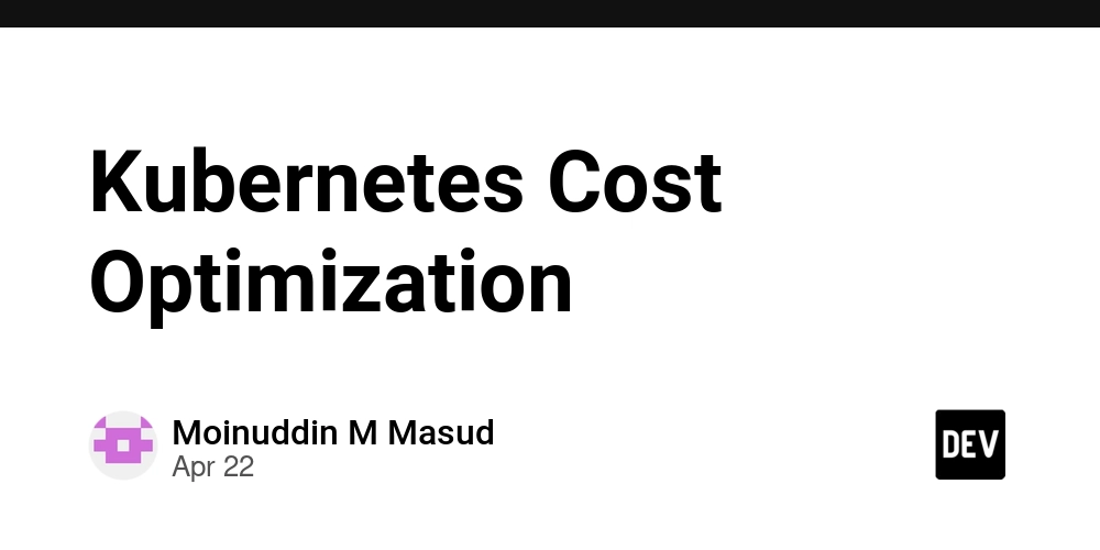 Kubernetes Cost Optimization